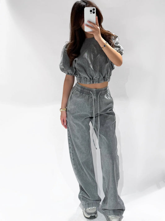 REDEFINED DENIM JOGGER - RF0019-3 - GREY